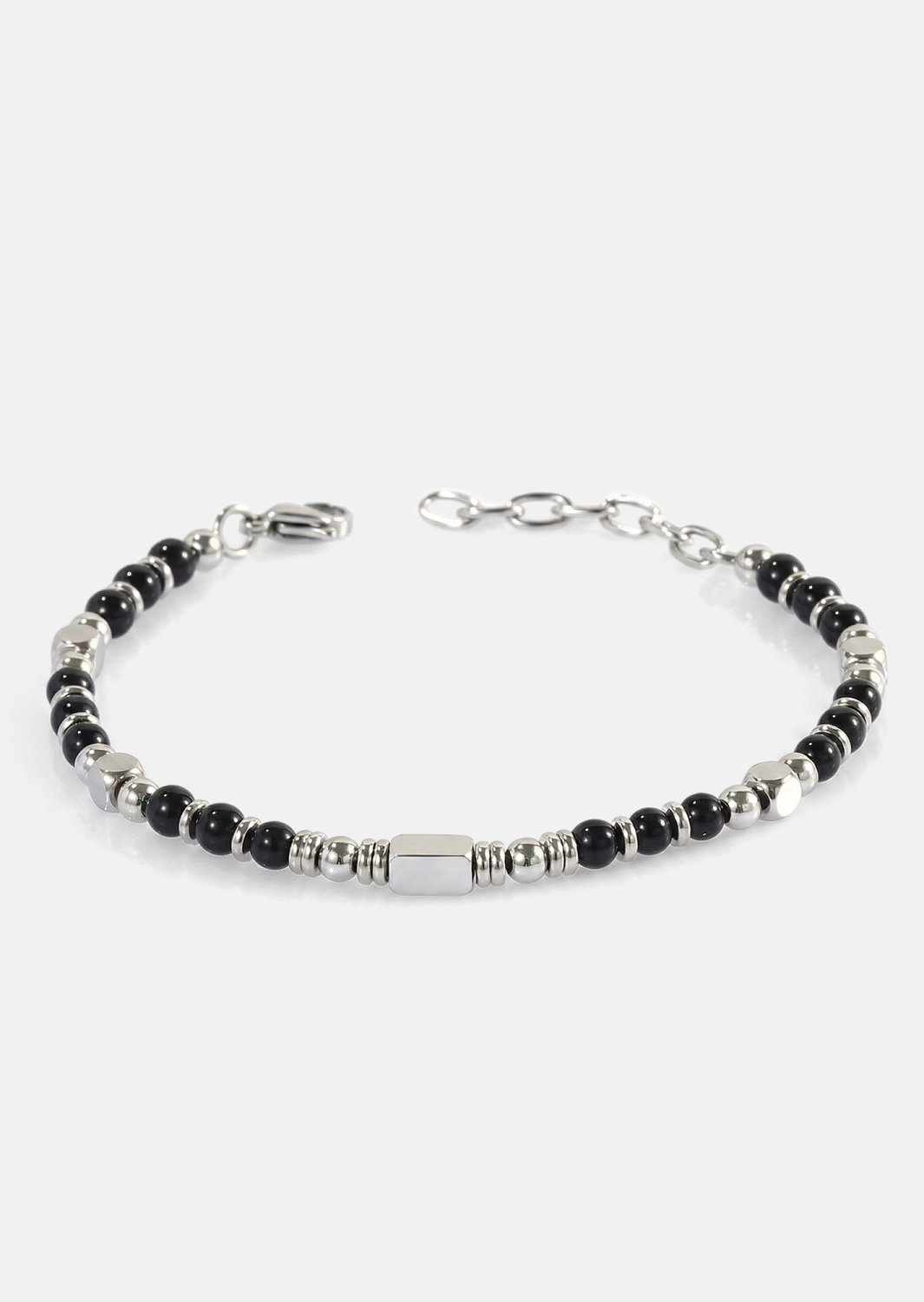 Perlenarmband Obsidian Crest