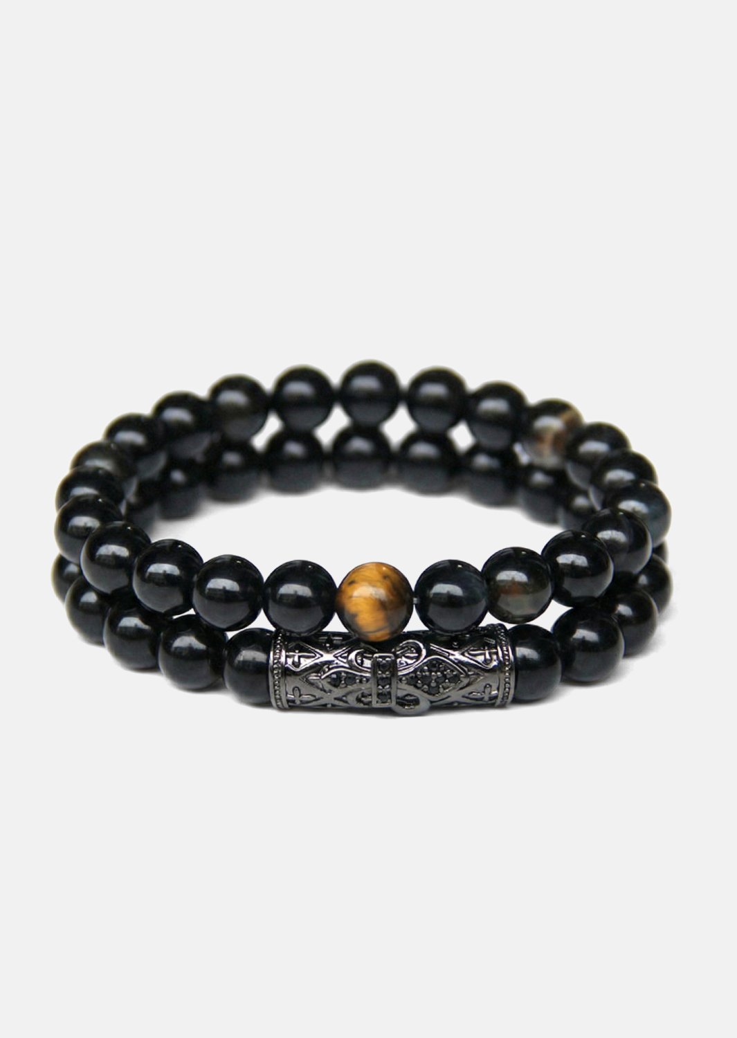 Perlenarmband Onyx Valor