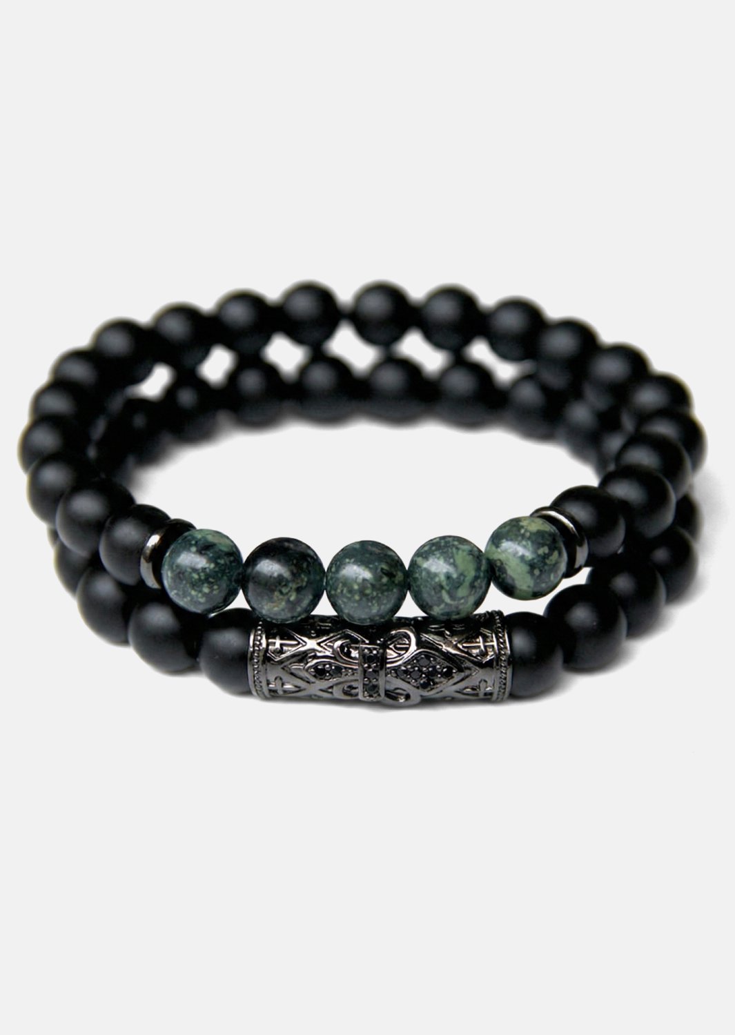 Perlenarmband Shadow Charm