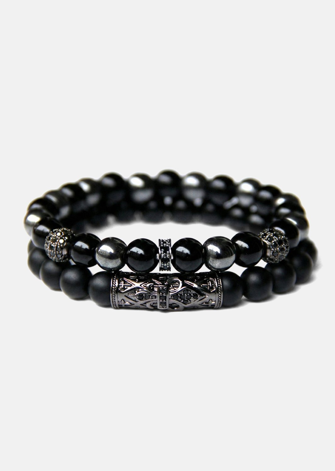Perlenarmband Sterling Knight