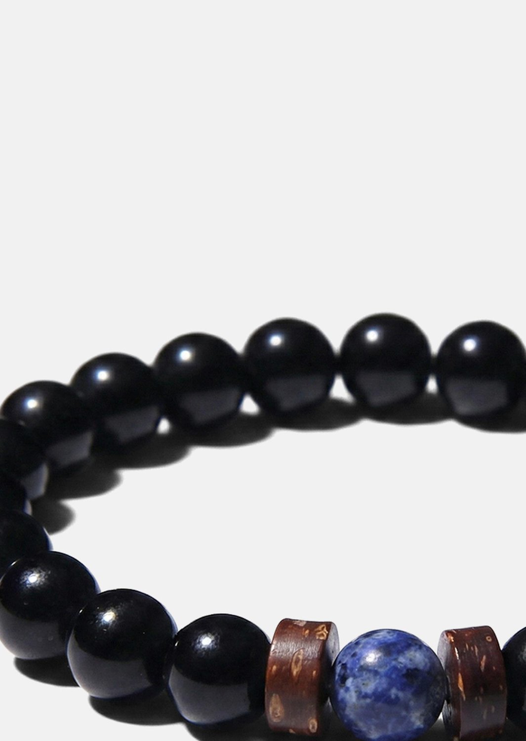Perlenarmband Obsidian Forge