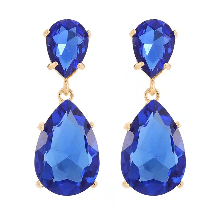 Azulora Blue Ohrringe – 18k Vergoldet