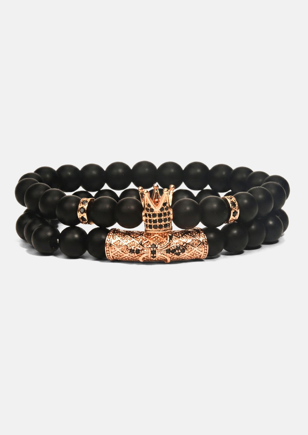 Perlenarmband Crown Essence