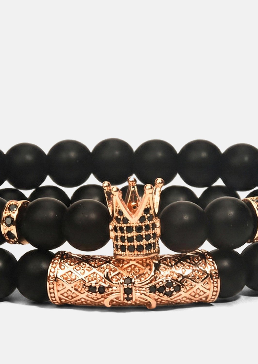 Perlenarmband Crown Essence