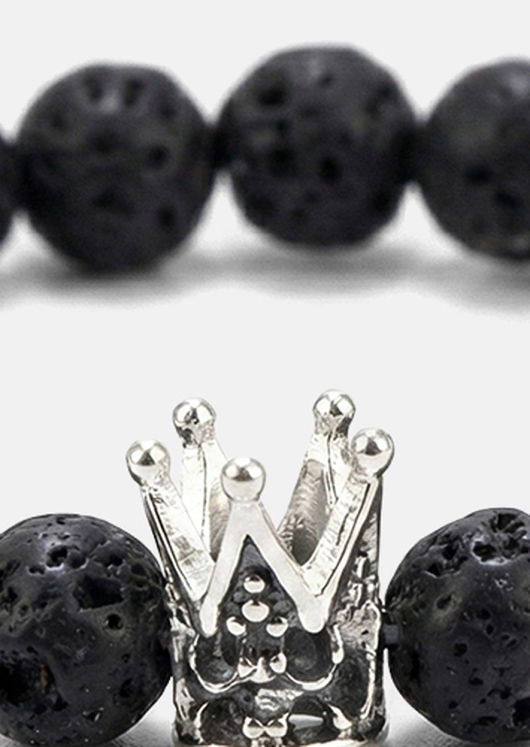 Perlenarmband Lava Crown