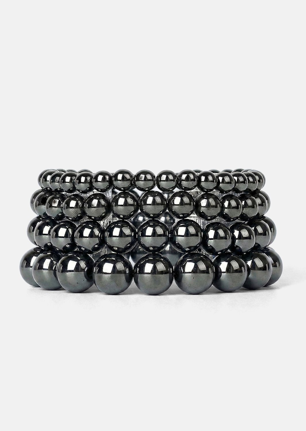 Perlenarmband Obsidian Flow