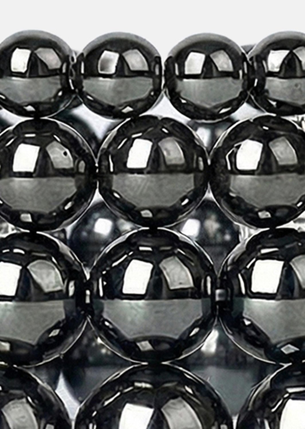 Perlenarmband Obsidian Flow