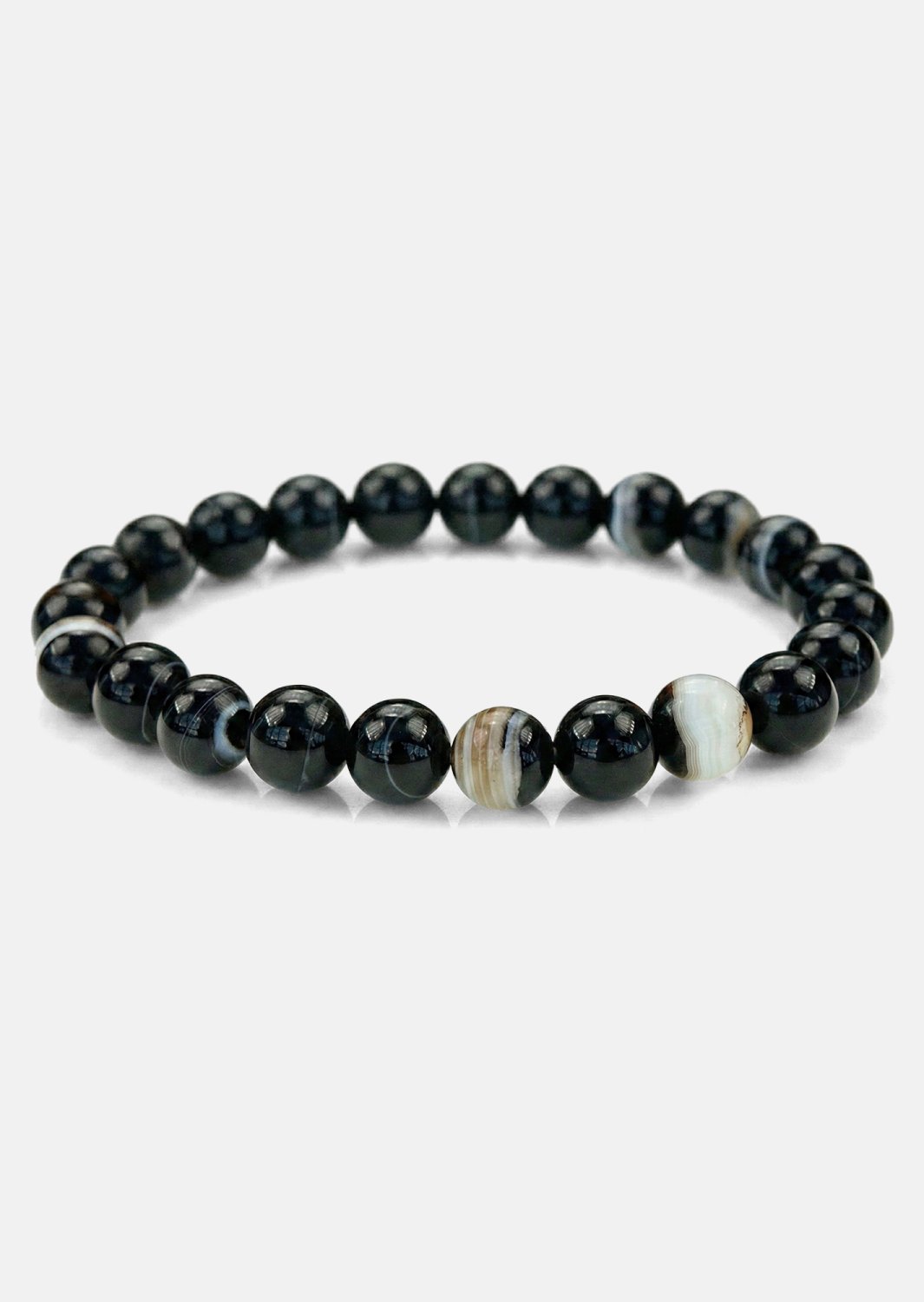 Perlenarmband Obsidian Stride