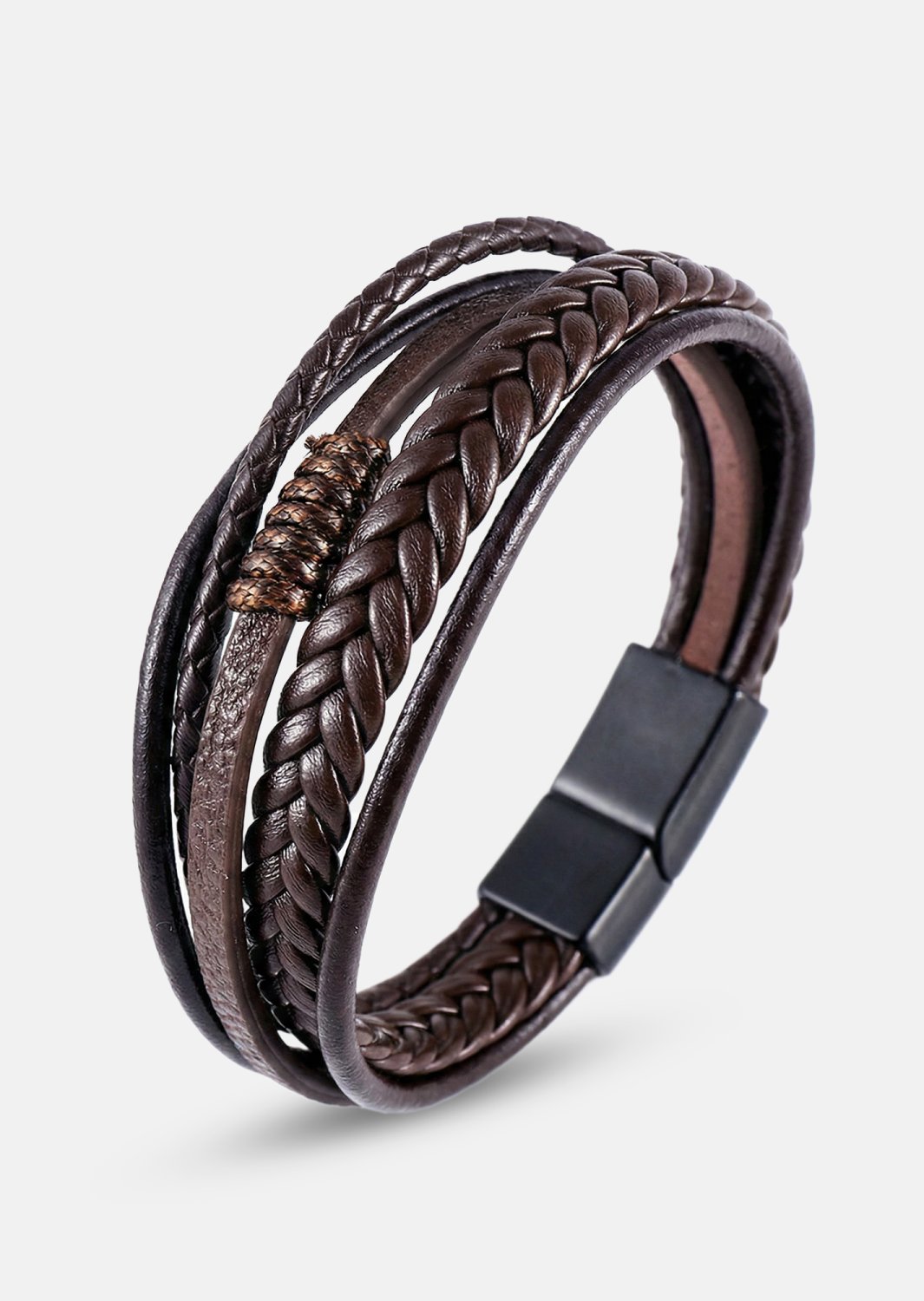 Lederarmband Cavalier Weave