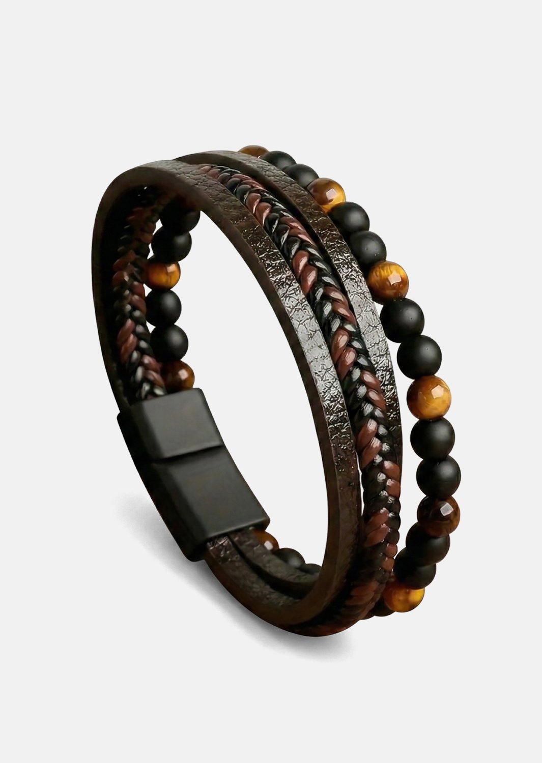 Lederarmband Grit Aura