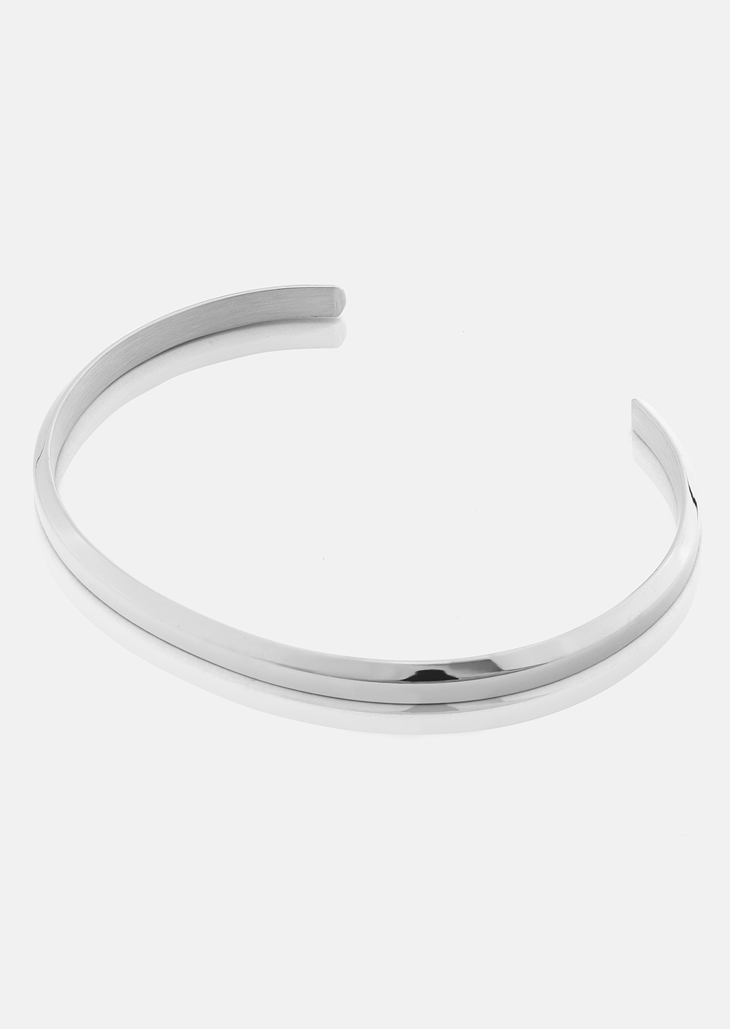 Armreif Core – Versilbert