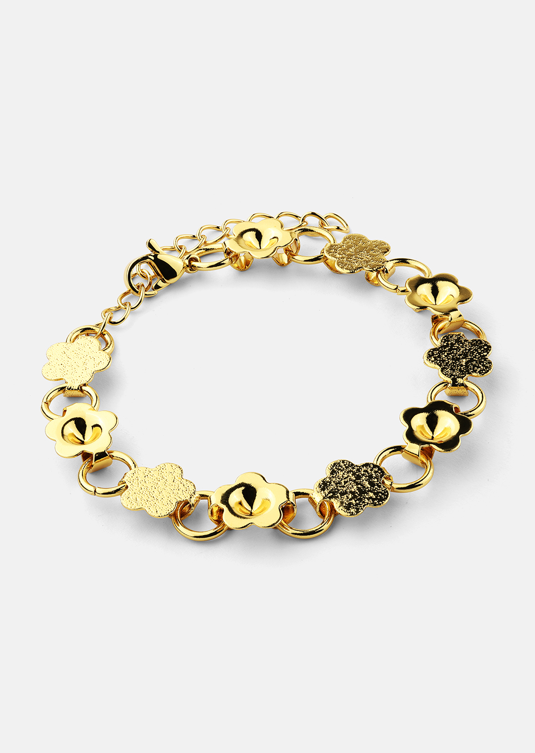 Armband Flora Link - 18k Vergoldet