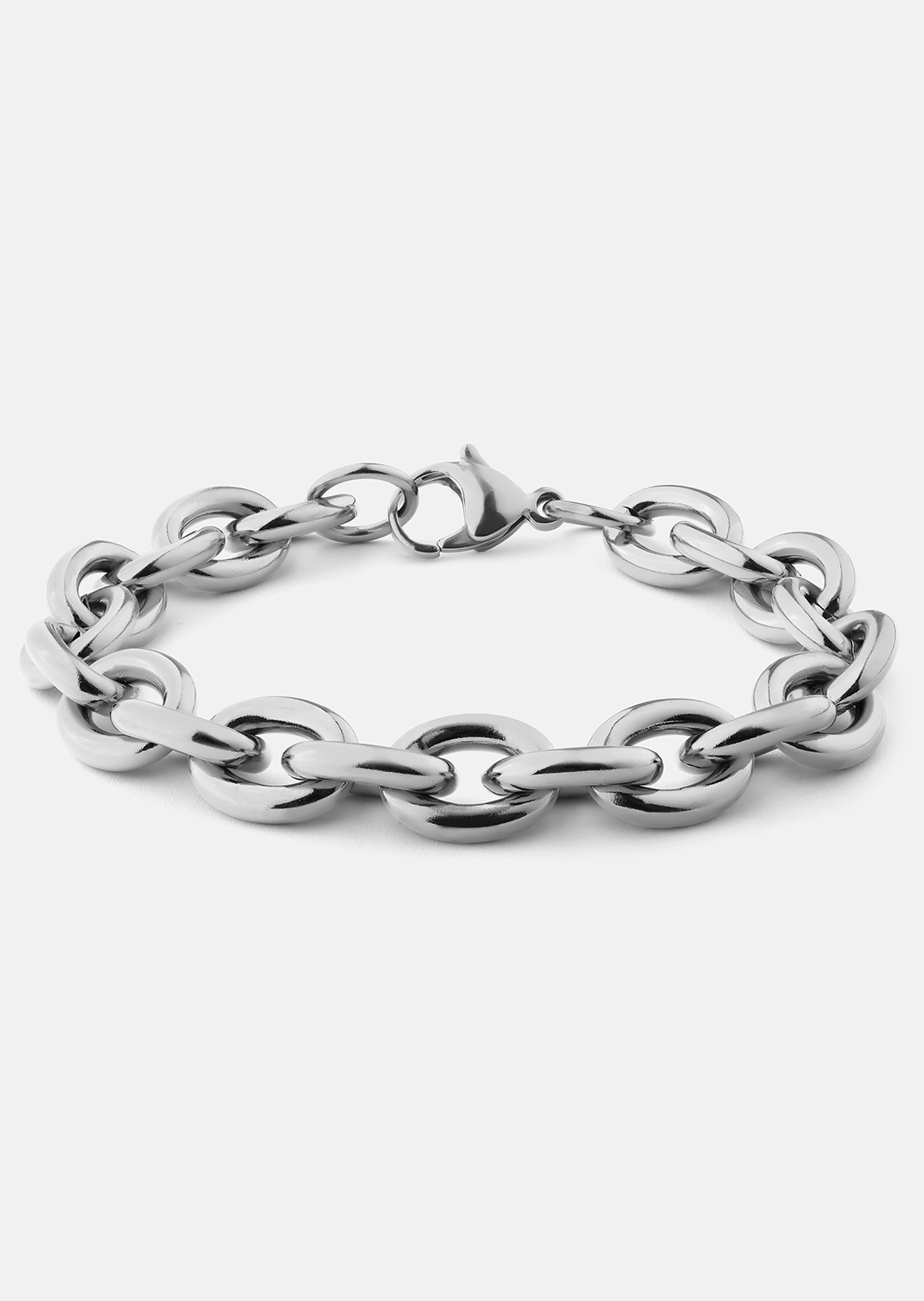 Armband Loop – Versilbert
