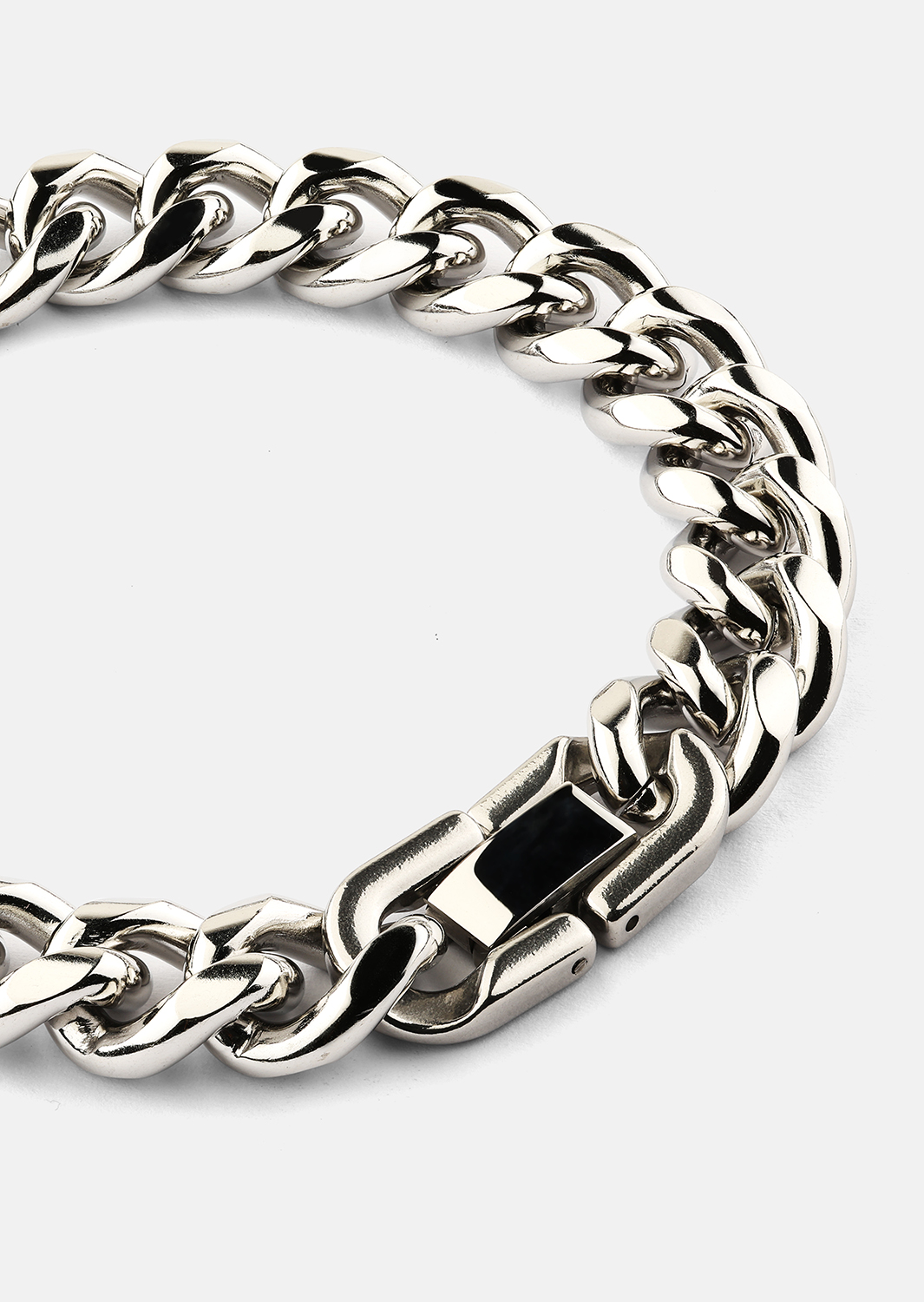 Armband Steel Bold - Silver Plated