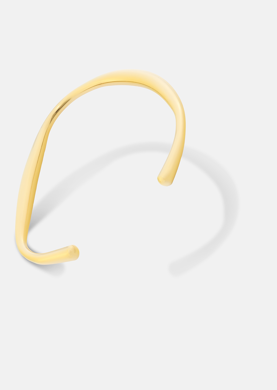 Armband Flow Cuff - 18k Vergoldet