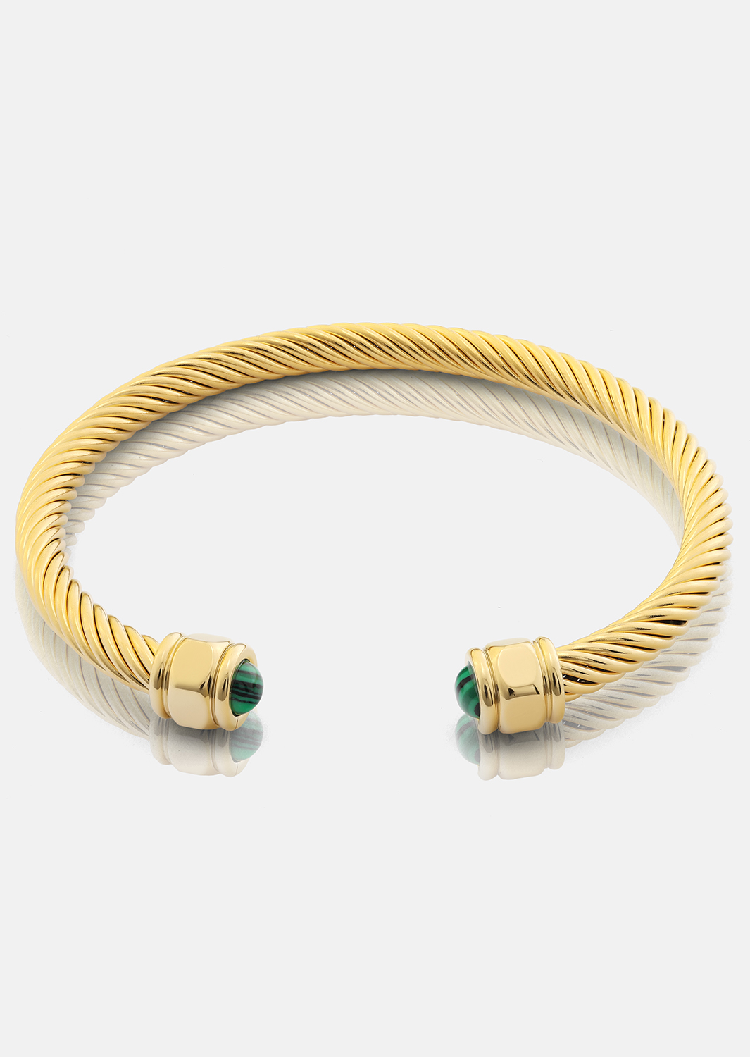 Armband Aumaura Green - 18k Vergoldet