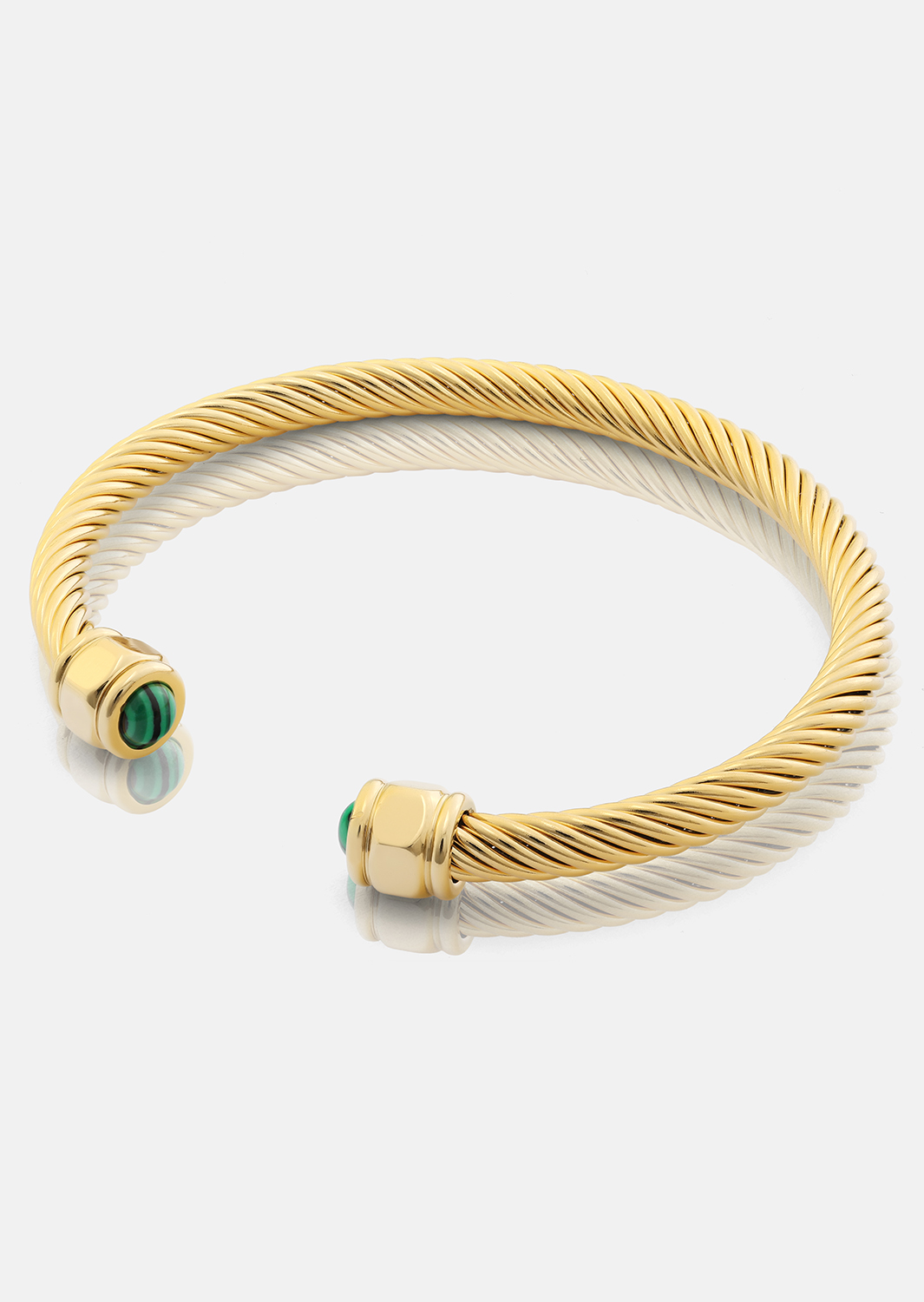 Armband Aumaura Green - 18k Vergoldet
