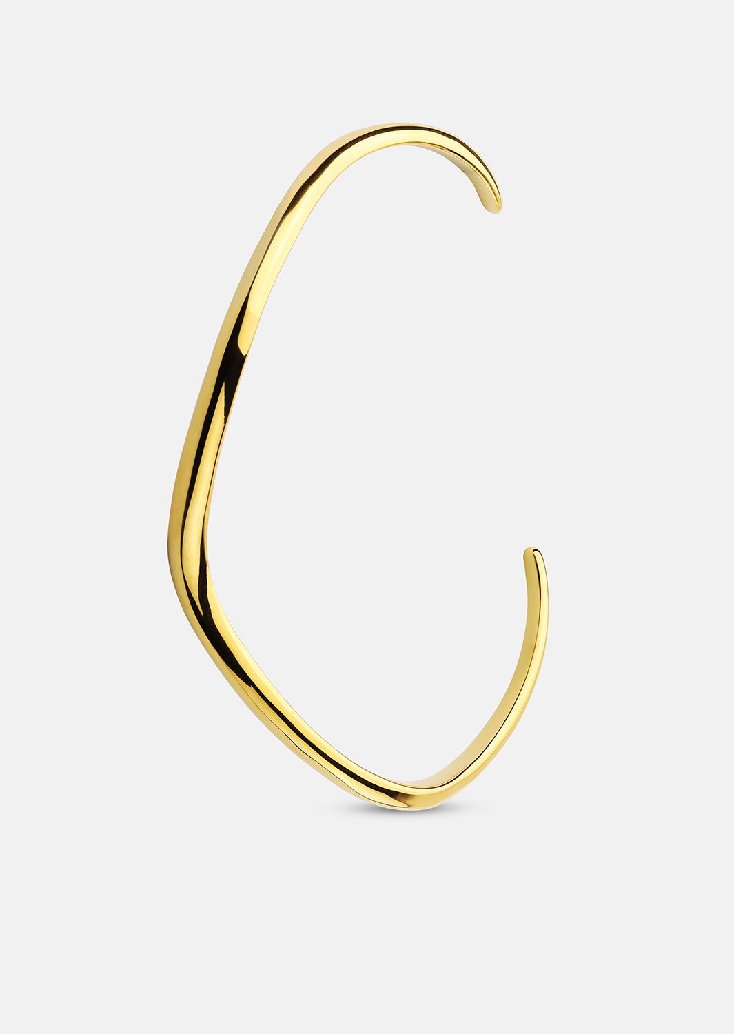 Armband Wave Cuff - 18k Vergoldet