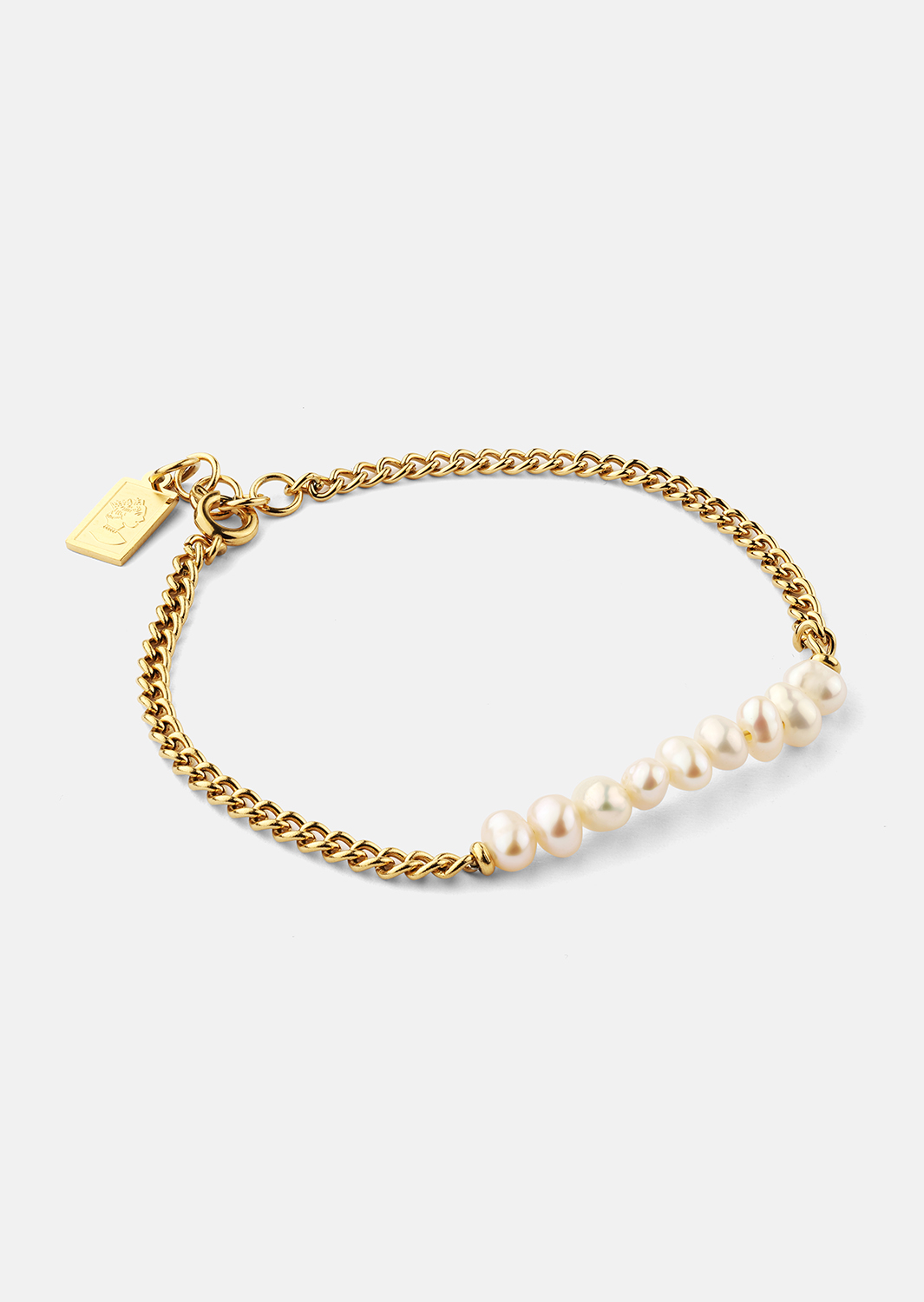 Armband Golden Pearl Chain - 18k Vergoldet