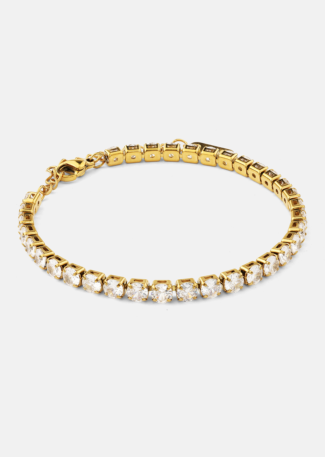 Armband Gloria Band 4mm - 18k Vergoldet