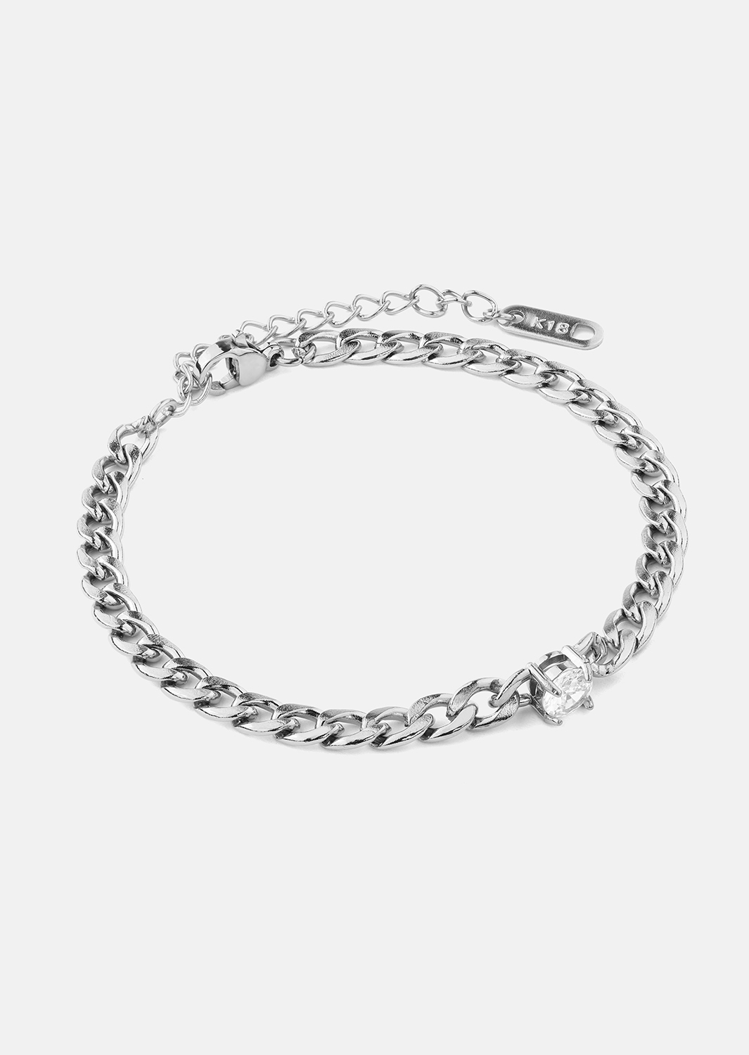 Armband Pulse – Versilbert