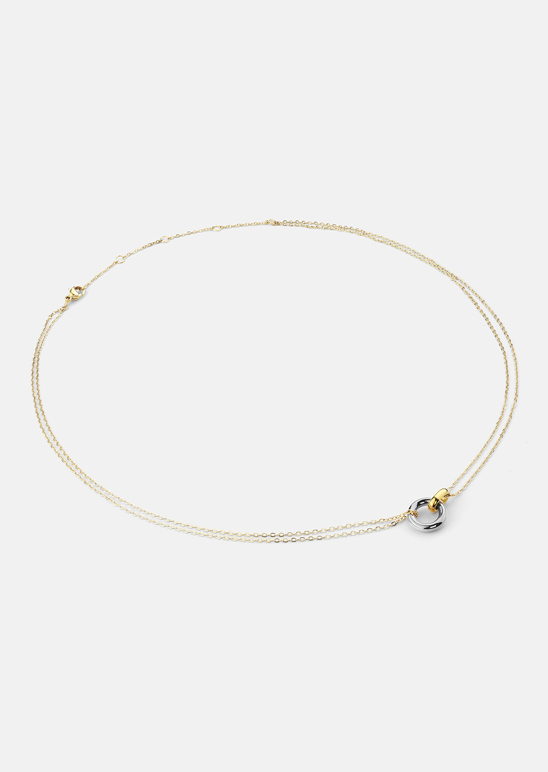Halskette Orbit – Silver Plated