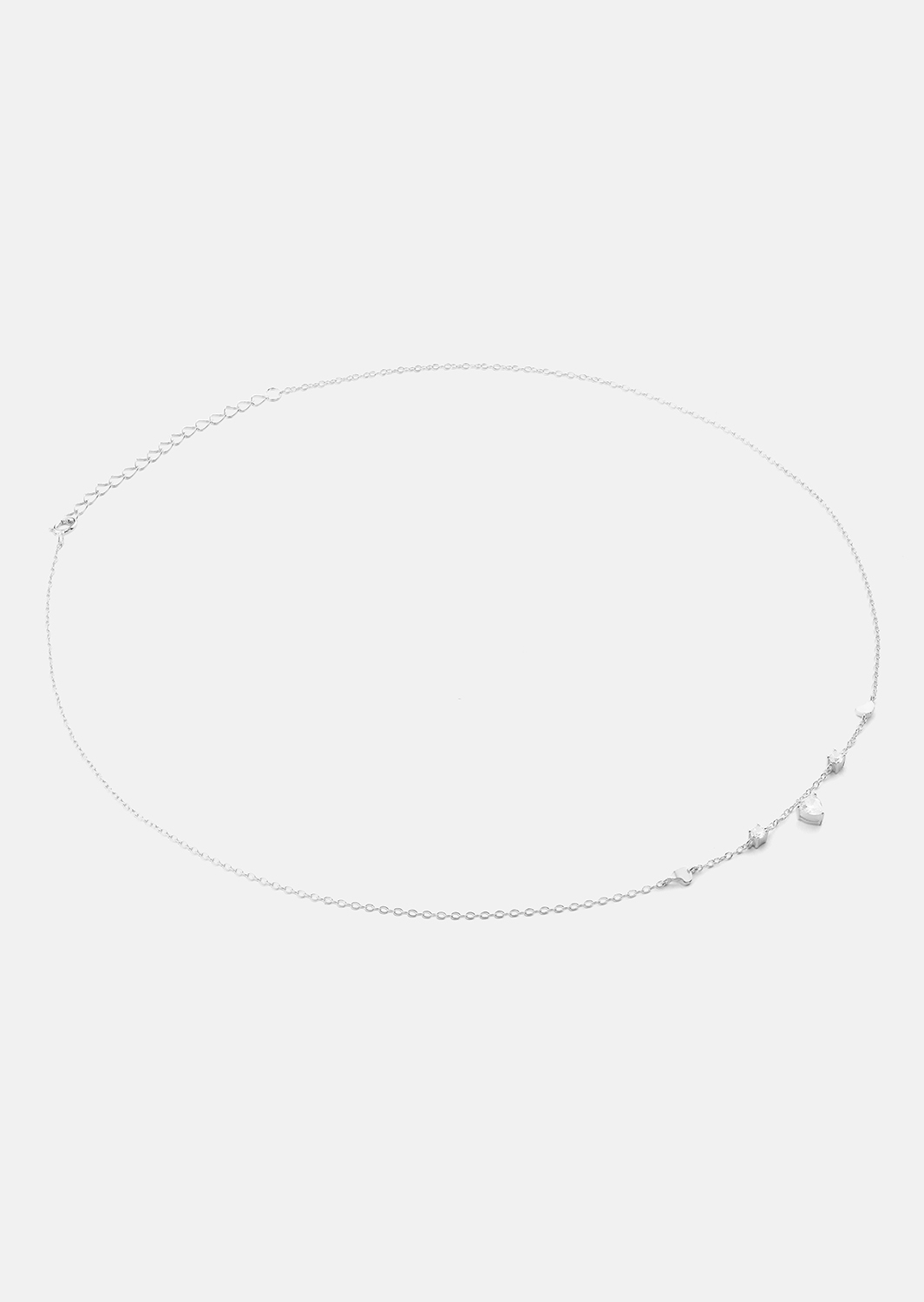 Eterna Halskette – Versilbert