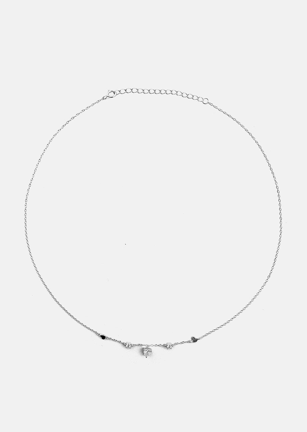 Eterna Halskette – Versilbert