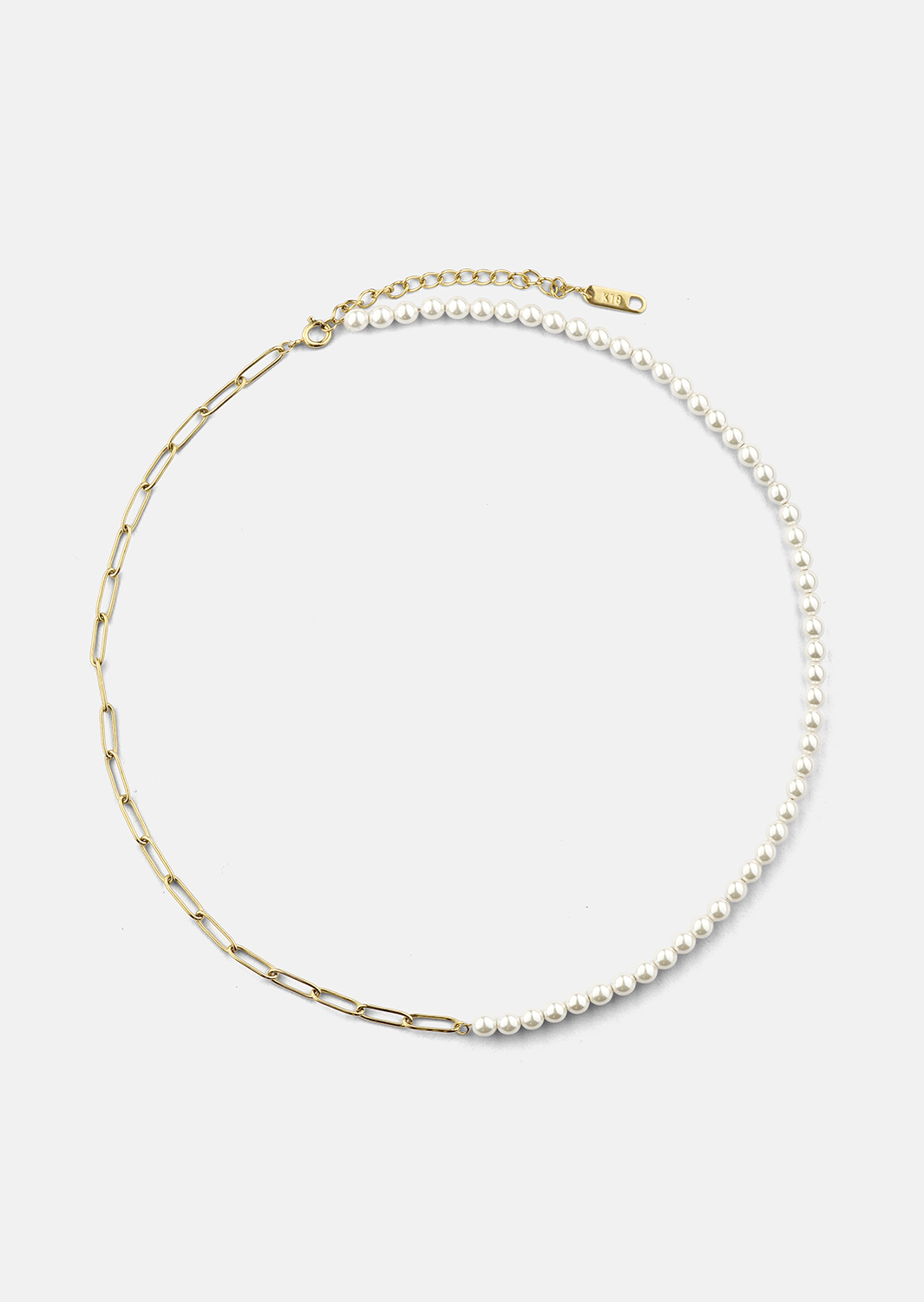 Halskette Pearl Harmony - 18k Gold Plated