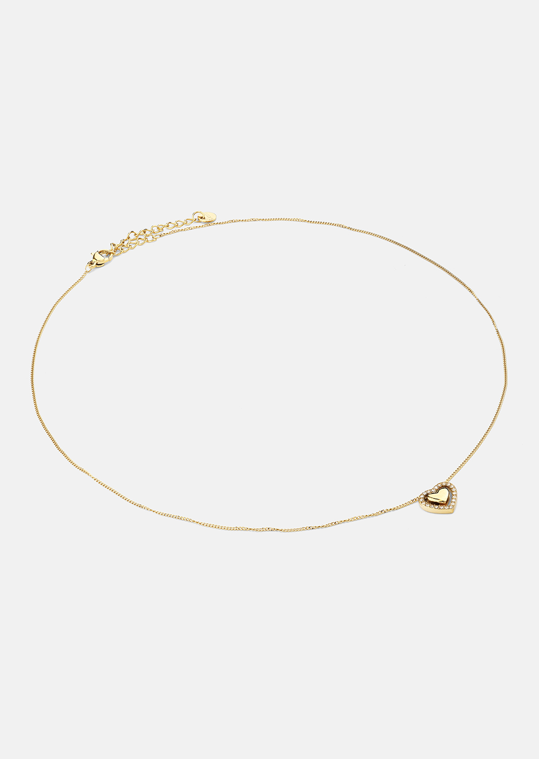 Halskette Golden Heart - 18k Gold Plated