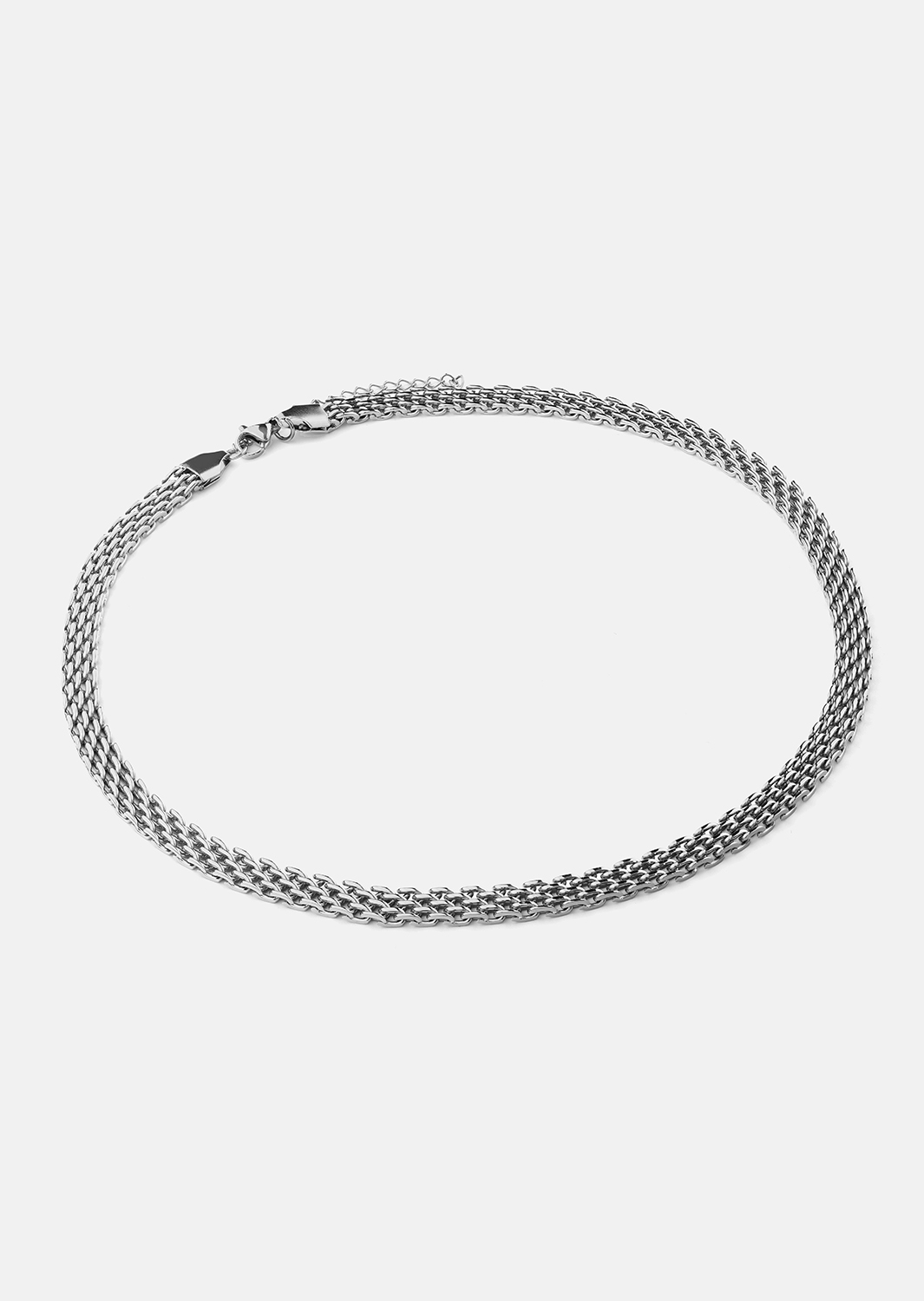 Halskette Twilight Chain Choker – Versilbert