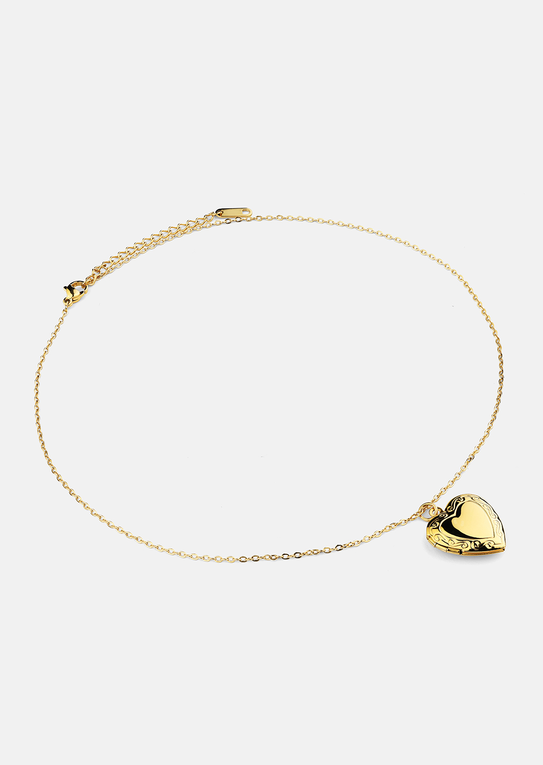 Halskette Golden Heart big - 18k Vergoldet