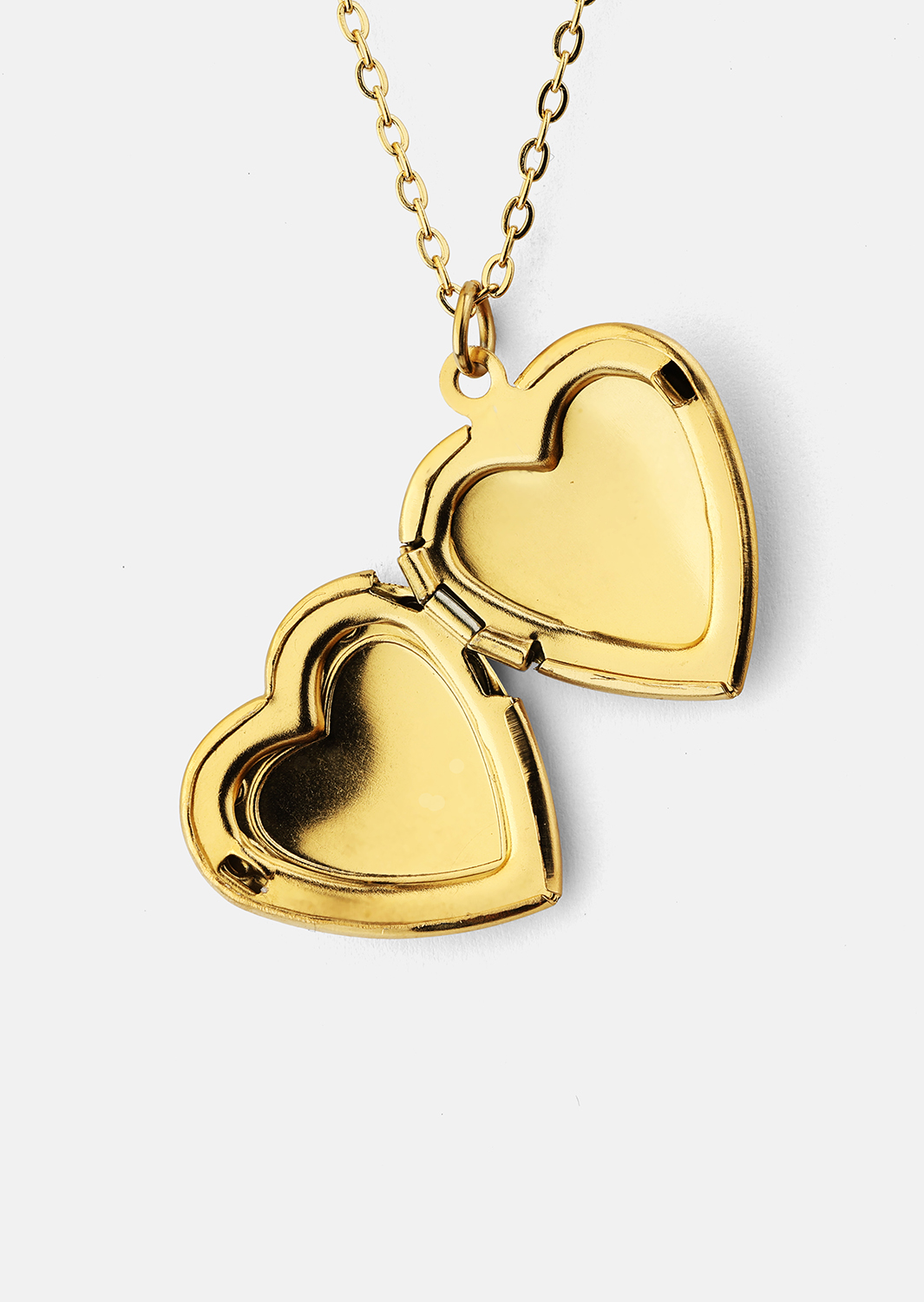 Halskette Golden Heart big - 18k Vergoldet