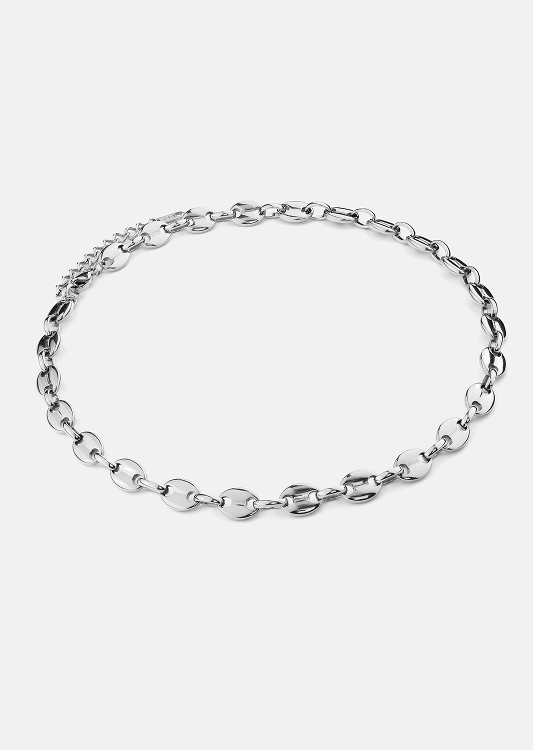 Halskette Bold Link – Versilbert