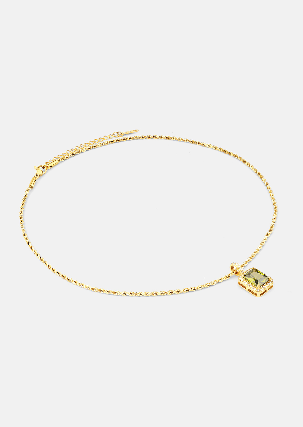 Halskette Green Luxe - 18k Vergoldet