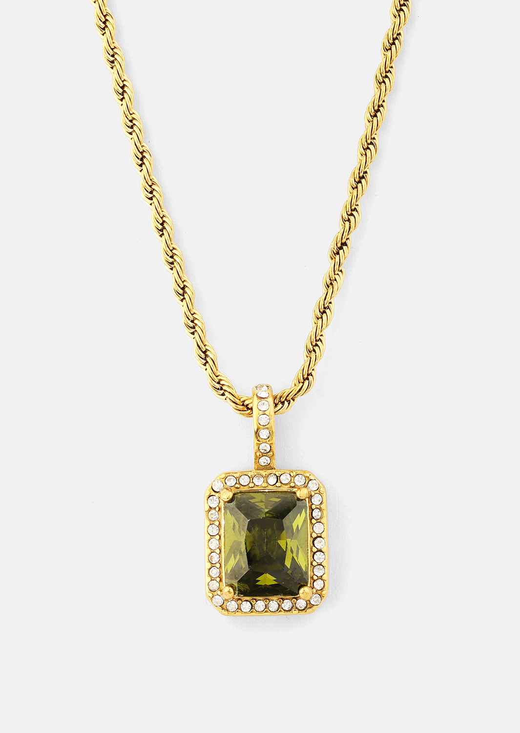 Halskette Green Luxe - 18k Vergoldet