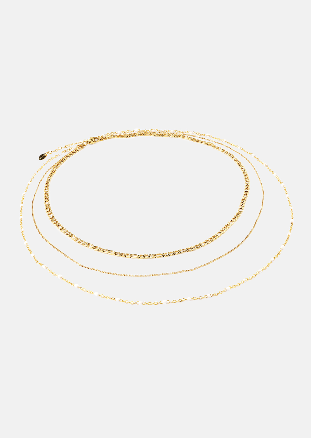 Halskette Layered Elegance - 18k Vergoldet
