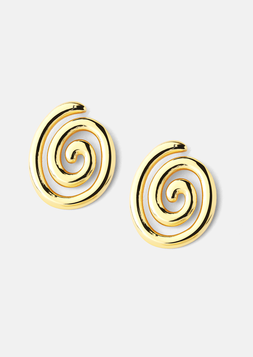 Resin Ohrring - 18k Vergoldet