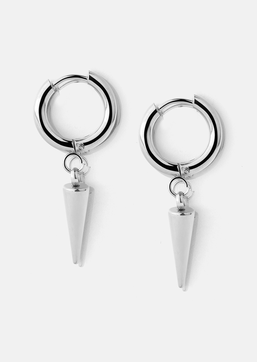 Ohrring Spike – Versilbert