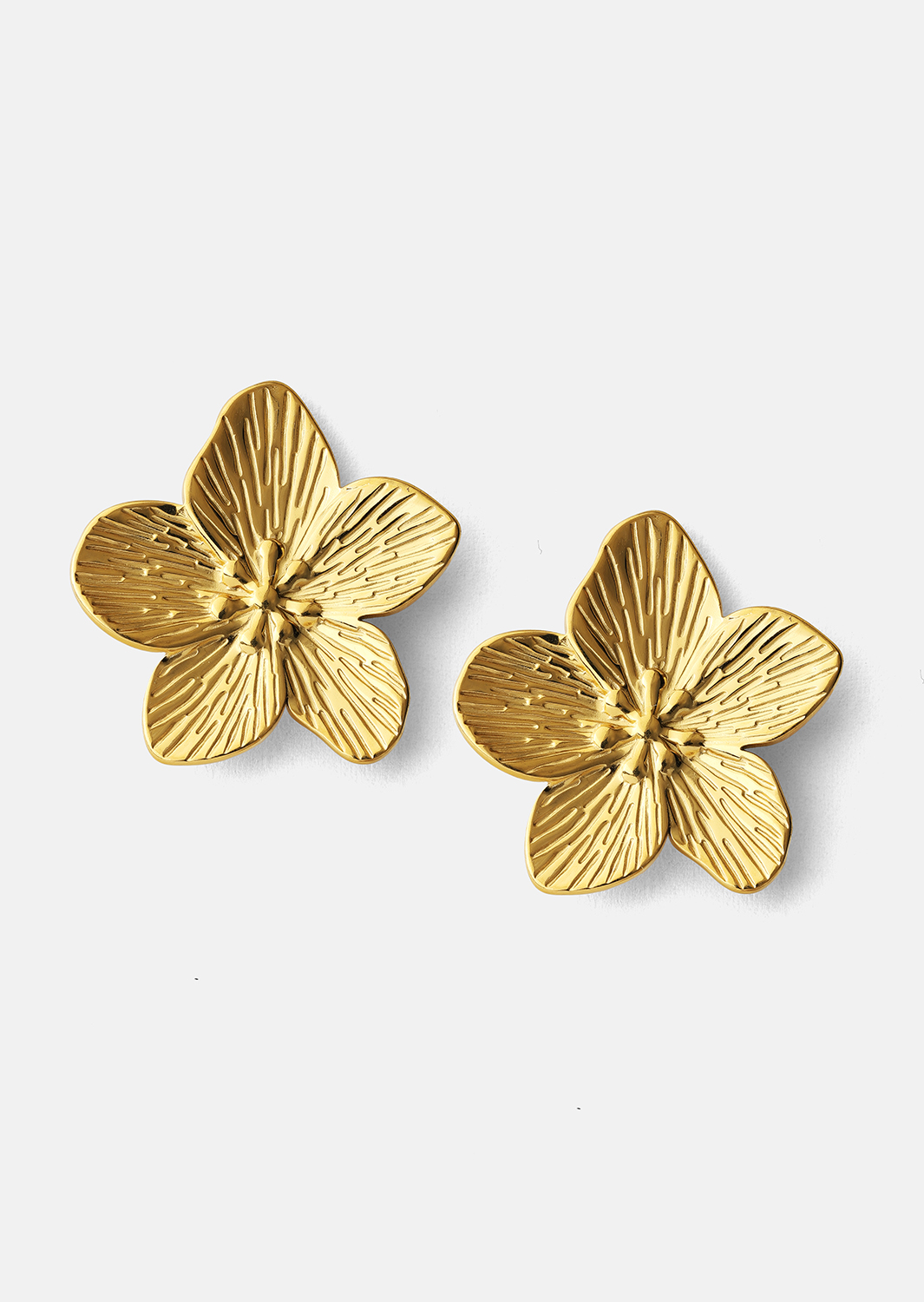 Ohrring Blossom - 18k Vergoldet