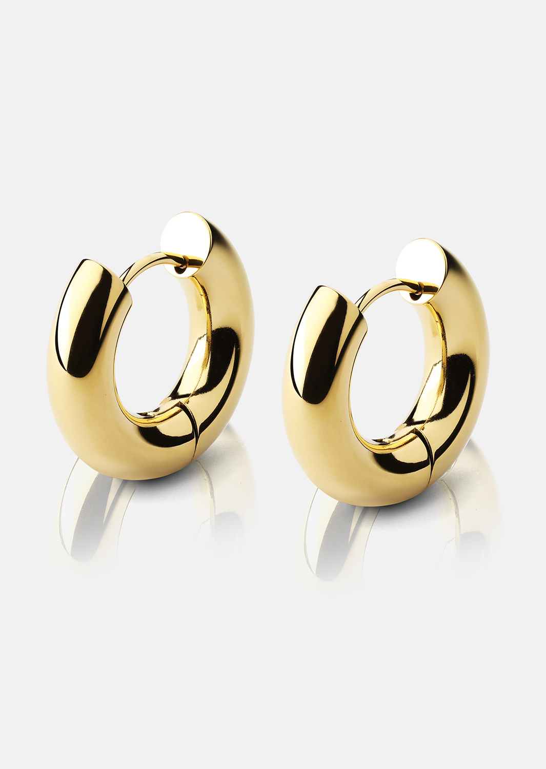 Ohrringe Bold Glow – 18k Vergoldet