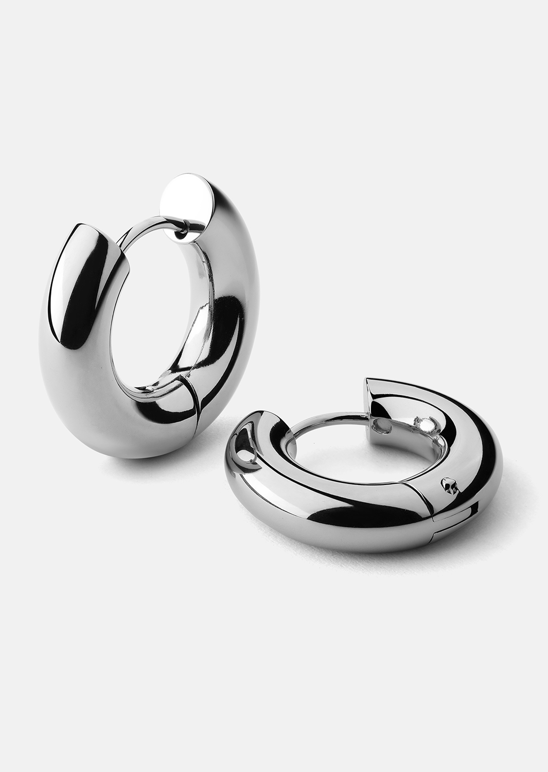 Ohrringe Bold Glow – Versilbert