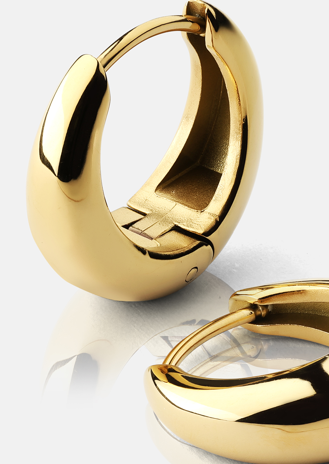 Ohrringe Bold Mini – 18k Vergoldet