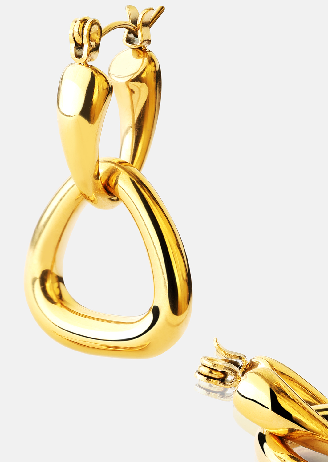 Ohrringe Elegant Drop – 18k Vergoldet