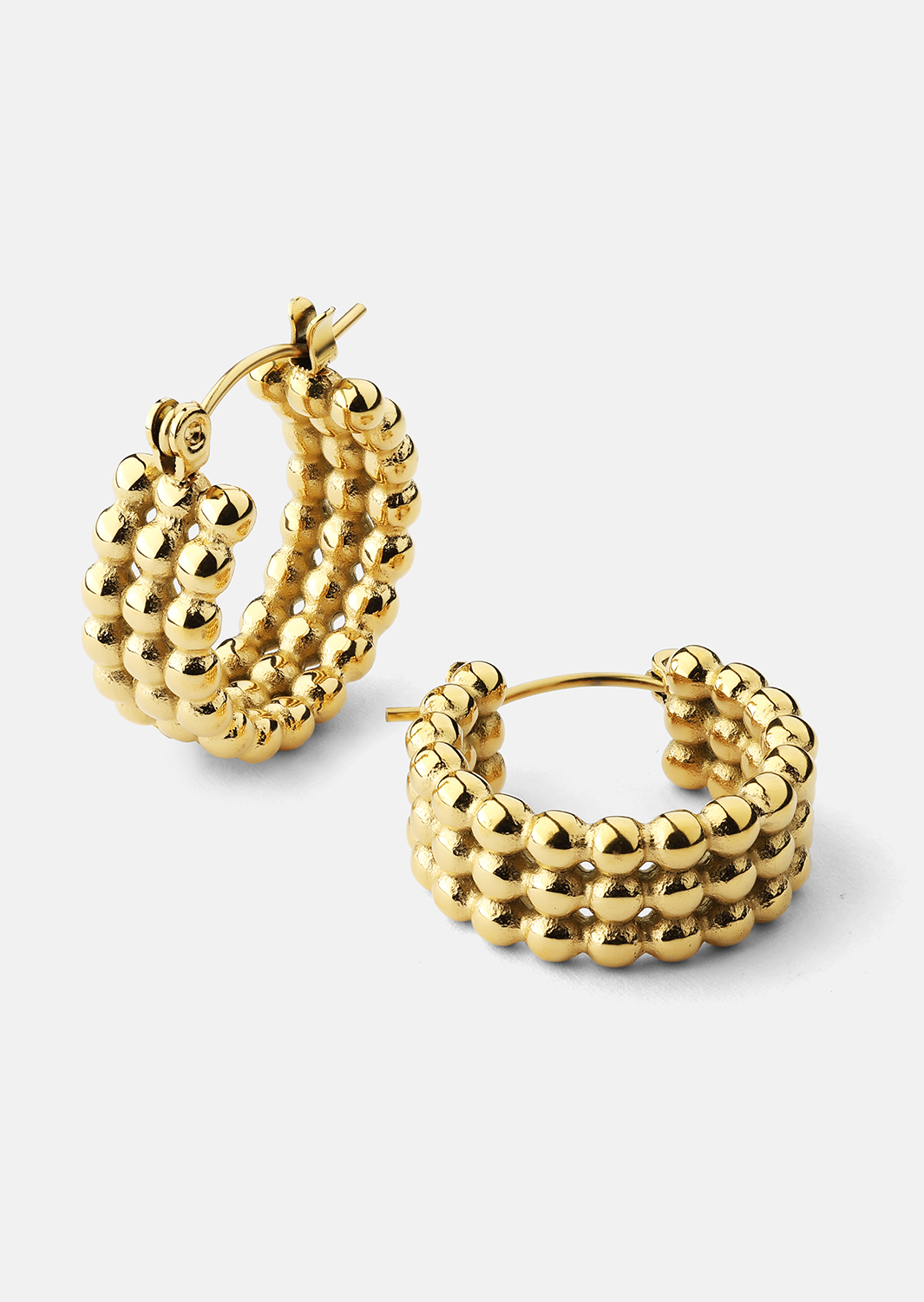 Ohrringe Sfera – 18k Vergoldet