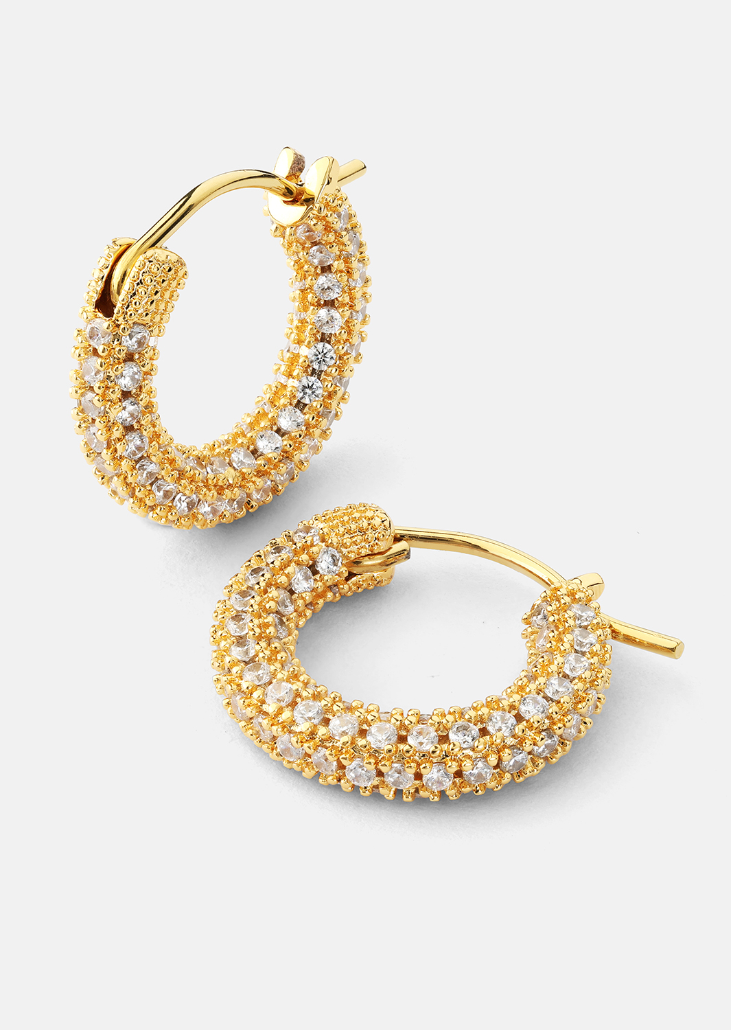 Elegans Ohrring - 18k Vergoldet