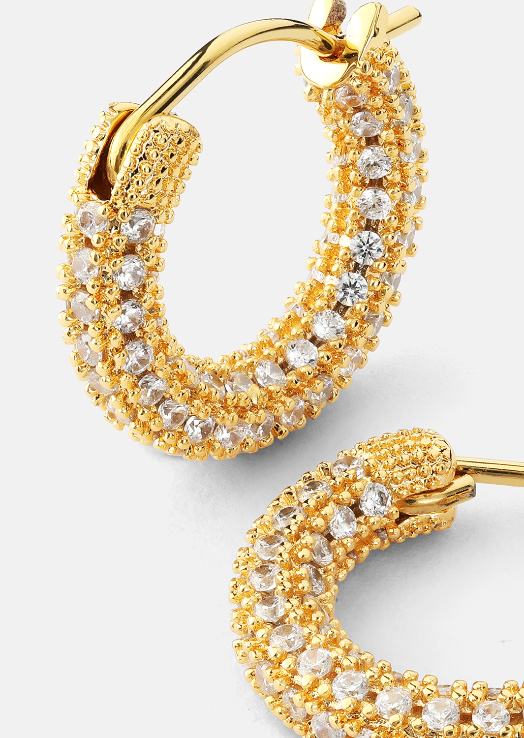 Elegans Ohrring - 18k Vergoldet