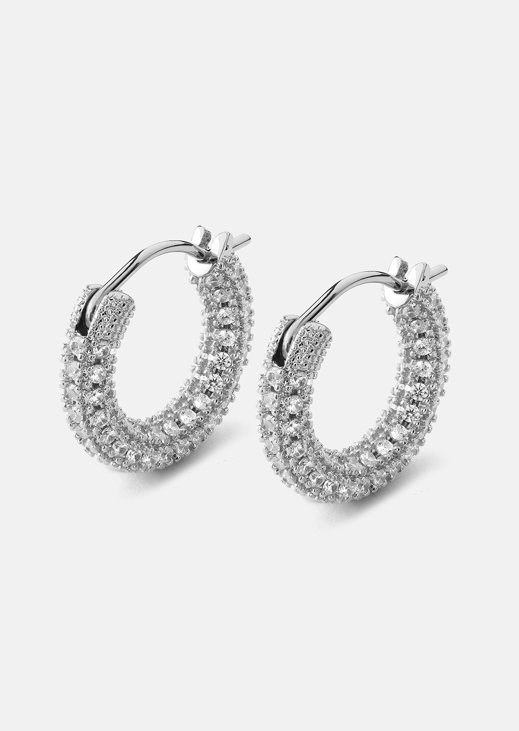 Elegans Ohrring - Versilbert