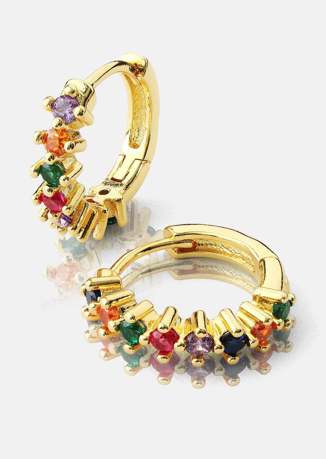 Ohrring Multicolor Shine- 18k Vergoldet