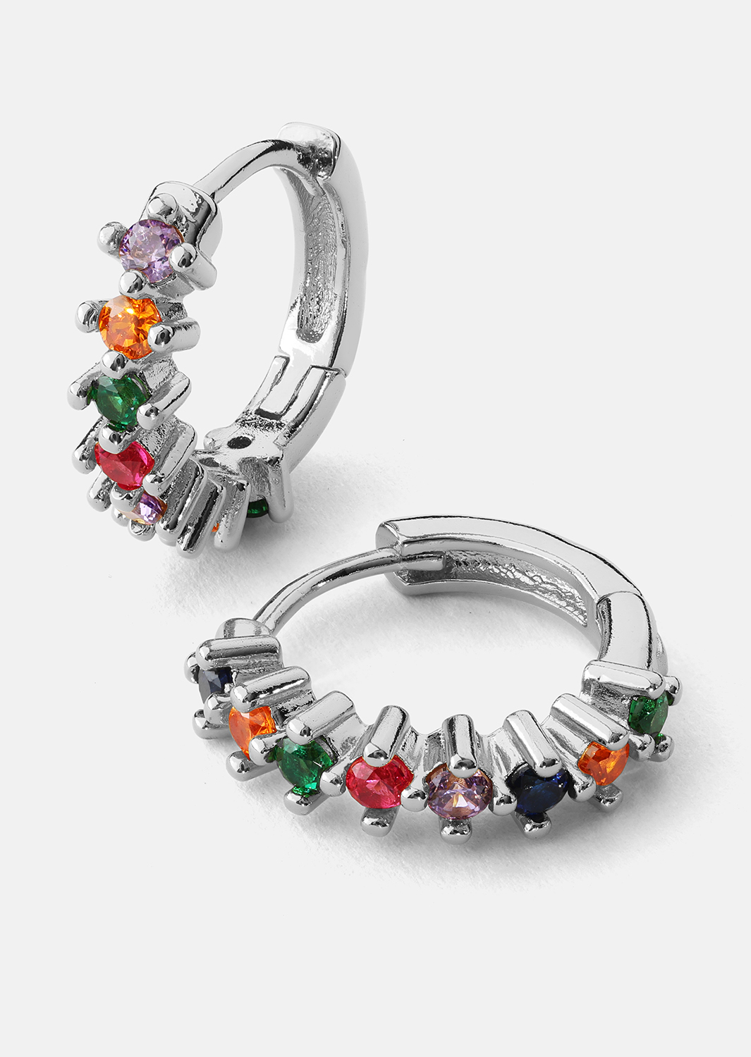 Ohrring Multicolor Shine- Versilbert